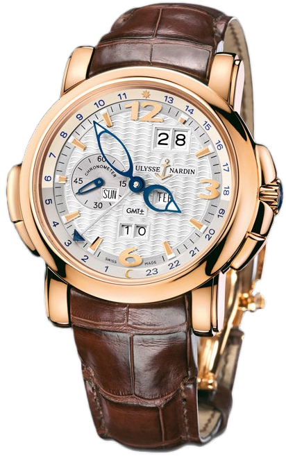 Ulysse Nardin 326-60/60 GMT +/- Perpetual 42mm replica watch